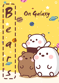 Bears on galaxy yellow