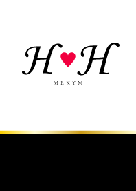 Love Initial H&H イニシャル 4