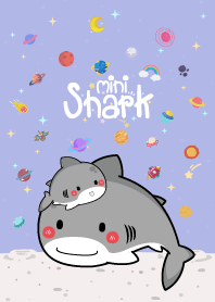 น้องฉลาม มินิ สีม่วง