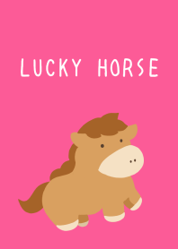 LUCKY HORSE THEME/FLASHY PINK