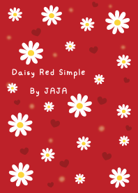 Daisy Red Simple By JAJA