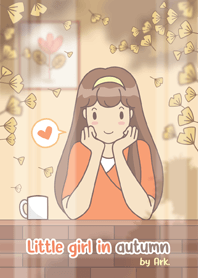 Hazel : Little girl in autumn V.1