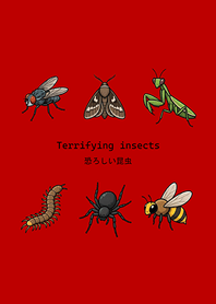 Terrifying insects(red)