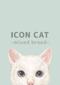 ICON CAT -Mixed breed cat- PASTEL GR/12