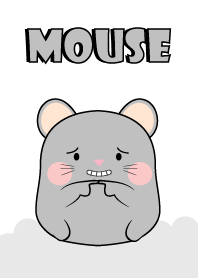 Love Cute Cute Gray Mouse