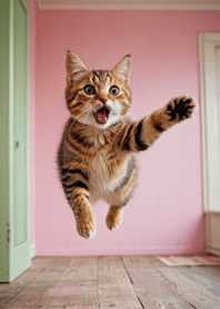 Cats run wild #HNUbG07.