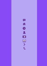 little simple purple theme