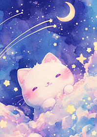 可愛喵喵の幻想星空❤