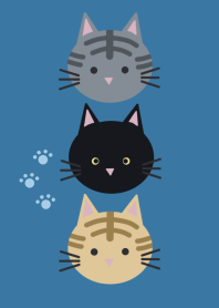 Simple cats2/ blue