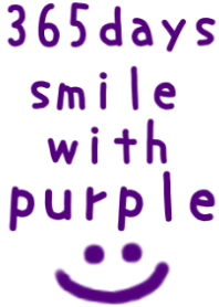 365days smile with purple