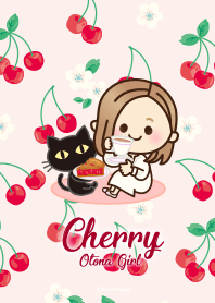 Cherry pattern OTONA GIRL