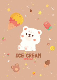 Teddy Bear Ice Cream Sweet