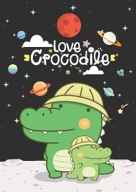 Crocodile Mini Galaxy Black