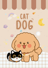 Cat&Dog Kawaii Love Sweet