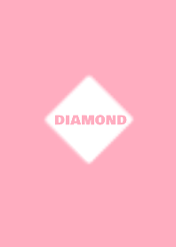 SIMPLE DIAMOND / PINK&WHITE