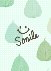 Green leaf smile7