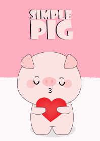 Simple Love Cute Pig (jp)