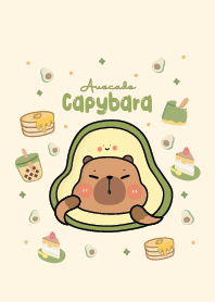 Capybara Cute : Avocado!