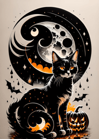 halloween cat FeA5c2