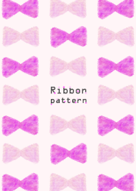 Ribbon pattern4- watercolor-