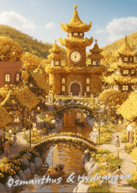 Osmanthus & Hydrangea