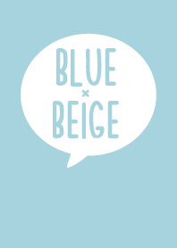 -BLUE & BEIGE-