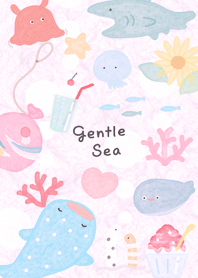 Gentle sea pinkpurple11_2