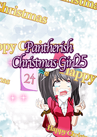 Pantherish Christmas Girl25