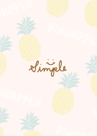 Smile pineapple Pink2