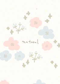 Two-color flower fashionable5 from Japan