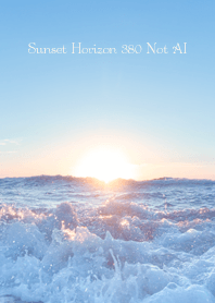 Sunset Horizon 380 Not AI