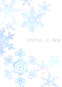 Cristal de fada da neve WV
