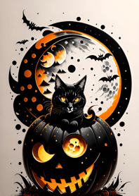halloween cat 6aEBab