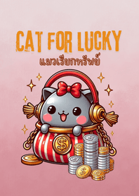Cat for lucky