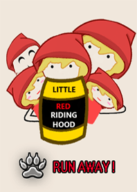 The LITTLE RED RIDING HOOD