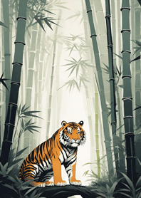Bamboo Forest Tiger h5Ma
