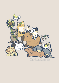 Capybara&animals