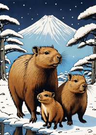 Ukiyo-e - Capybara 294A98