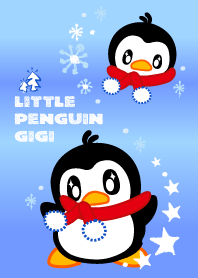 小企鵝吉吉～雪-1