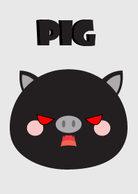 Love Simple Black Pig Theme (jp)