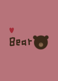 BEAR /DULL PINK