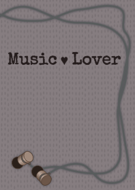 musiclover + モスグリーン