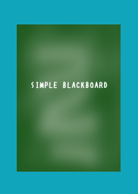 SIMPLE BLACKBOARD/DEEP GREEN