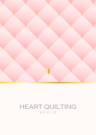 HEART QUILTING -PINK- 16
