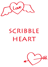 scribble heart