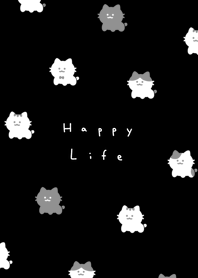 Smile Cats(NL)/black.