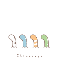 Garden Eel 24/white vivid