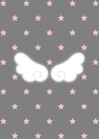 Star Pattern & Wishcore (Gray Pink)