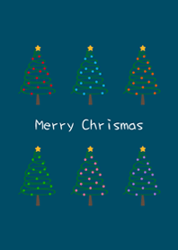 旋轉聖誕樹哦！(神秘青藏色)