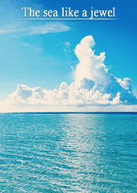 心を癒す夏の空と海 #jewel